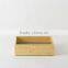 Perfect waterproof wood planter wholesale with Natural and Brown 2 colors