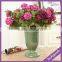7 branches artificial indoor decoration silk plastic mum flower for sale