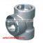 ASTM A182 F22 SW TEE ASME B16.11