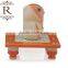 Chowki Ganesha painting marble artist home decor All Purpose gift art and craft Choki Ganpati idol