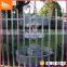 angle iron rail and 65mm pale thickness palisade fencing for sale