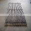 WY-166 Natural eco-friendly inside wired black bamboo fence for garden plant