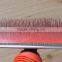 Rubber pet brush in blistercard