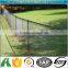 3 ft chain link diamond-mesh fence 3 way corner