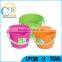 7L Thick Plastic Bucket With Handle Accept Customize