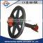 Lifting wire rope guide wheel coal head hoist sheave