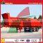 Top Qualily 50-60 tons heavy duty 3 axles tipper semi truck trailer for sale