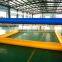 Durable PVC Tarpaulin Inflatable Floating Water Volleyball Court for Sale