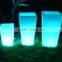 rechargeable led flower pot with color changing oriental flower pots for whloe sale