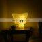 Lovely hello Kitty plastic table lamp with usb cable rechargeable table animal shaped lamp