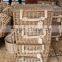 Willow Picnic Basket 2 Person Outdoor Wicker Picnic Hamper Set