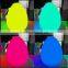 CE ROHS Waterproof Remote control Led indoor lighting/ egg lamp