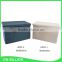 Collapsible non woven storage box foldable with lid