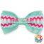 Large Bow /Cartoon Kids Grosgrain Boutique Ribbon Hair Bow / Lovely Cat Printing