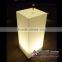 light up led plastic pedestal event table