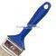 50mm Blue Plastic Handle White Mixer Bristle Pennelli Per Dipingere