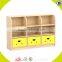 Wholesale customized wooden grocery store for kids, delicate and simple style wooden grocery store toy for children W08C210