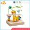 Wholesale top selling wooden children beads toy interesting wooden children beads toy W11B023