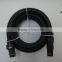 PVC 1" black garden hose