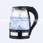 electric glass hot water kettle color changing tea kettle