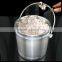 cooling and holding accessory galvanized metal steel ice bucket ice pail for wine or beer or champagne bottles