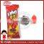 Funny Dip Gourd Shape Lollipop Hard Candy with Chocolate Sauce