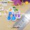 Wholesale vintage decorative small flower bead center handmade sequin applique children clothes