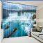 TOP ONE Lastest design polyester shower curtain, wholesale bathroom curtain