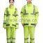 Waterpoof Orange High visibility Reflective Winter Warm Safety Jacket