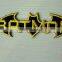 2017 custom high quality hand embroidery patch embroidery label for garments