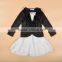 frock suits for baby girl black suit coat and white frocks 2 pieces