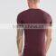 High Quality Custom OEM Short Sleeve Crew Neck Stripe men's 100% Cotton 180gsm Chest Pocket Casual Blank T-Shirt