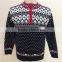 Mens jacquard sweater