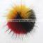 Myfur Cute Fashion High Quality Fake Raccoon Fur Pom Pom with Good Price for Bags Beanie hat