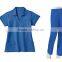 Body Fit Mock Wrap Hospital Staff Uniform