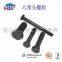 Hex Head Bolt For Railway Fasteners, Crane Rail Hex Head Bolt ,  China low price Plain Oiled  Hex Head Bolt