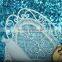 EN71 1-3 parts blingbling glitter wallpaper blue