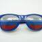 hot sale pinhole sticker promotion sunglasses Canada flag sticker party sunglasses DLC9010