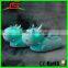 Wholesale Green Smoko Dragon LED Light up Slippers Plush For Kids Girls Women