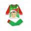 Children clothing print stripe custom sleepwear matching christmas pajamas