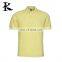 Men plain polo t shirt with 65%cotton 35%polyester