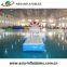 Inflatable Penguins and Polar Bears Water Obstacle Course , Water Park Obstacle Games For Kids And Adults