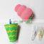 Ice cream shape foam click ball toy with candy inside