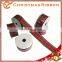 1.5" Merry Christmas Plaid Ribbon Rolls For Decorative Available