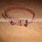 Wholesale Plain Leather Dog Leash and Collar