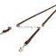 Leather greyhound collars and leashes