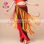 Tribal long tassel multy colors Belly dance hip scarf Y-2038#