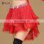 Q-6054 sexy lace short women belly dance skirt dress