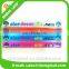 Reflective slap band, reflective pvc wristband, slap band bracelet