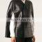 Long ladies leather coat/jacket, imported sheep skin, full sleeves